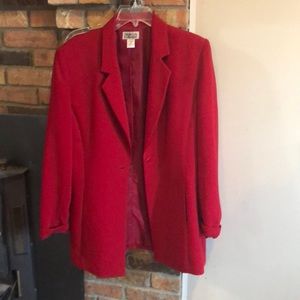 Style&co Collection size 16 red women’s blazer.